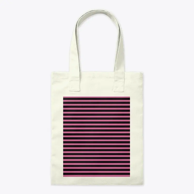 Striped Pattern Black And Pink